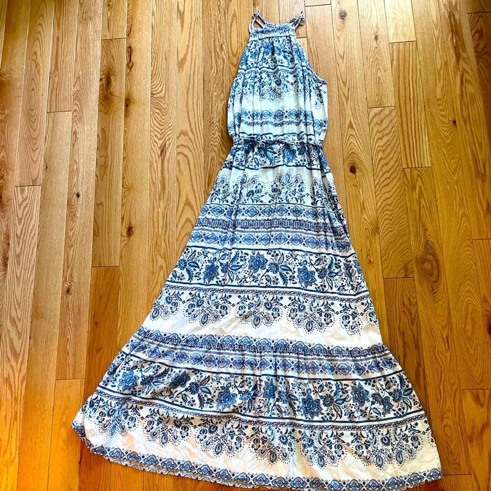 LOFT Garden Maxi Dress